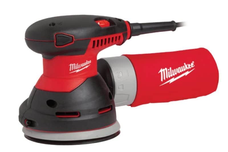 מלטשת אקצנטרית עגולה 5"; milwaukee | 4933433180 | ROS 125 E