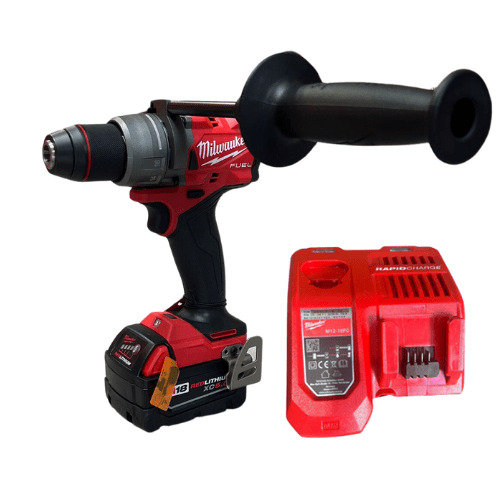 מקדחה | סוללה 5HA ומטען | Milwaukee | FPD3