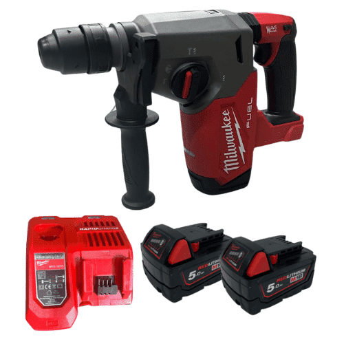 פטישון 18V | שתי סוללות 5HA ומטען | Milwaukee | M18FHX