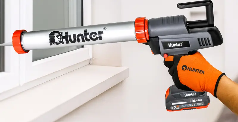 אקדח סיכה נטען 18V | סוללה 4AH ומטען | HUNTER | 101812-015