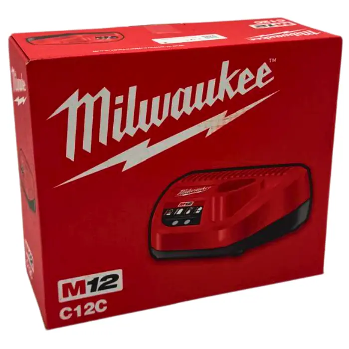 מטען לסוללות Milwaukee | C12C | 12V