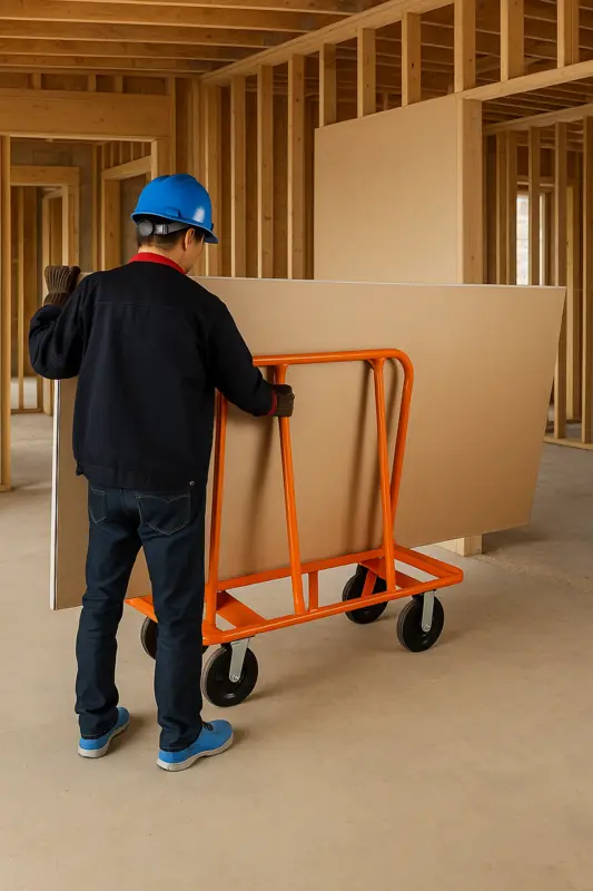 עגלת משא ללוחות גבס 800 קג | Smith