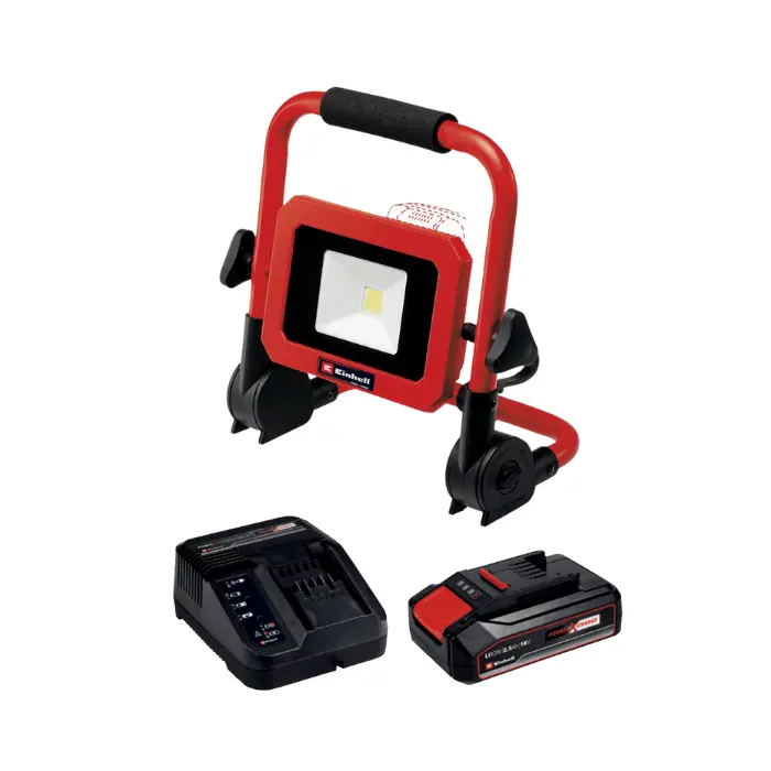 פנס לד 18V | סוללה 2.5AH ומטען | Einhell | 4514115