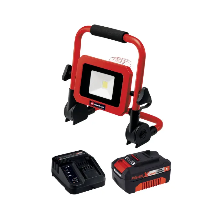 פנס לד 18V | סוללה 4AH ומטען | Einhell | 4514115