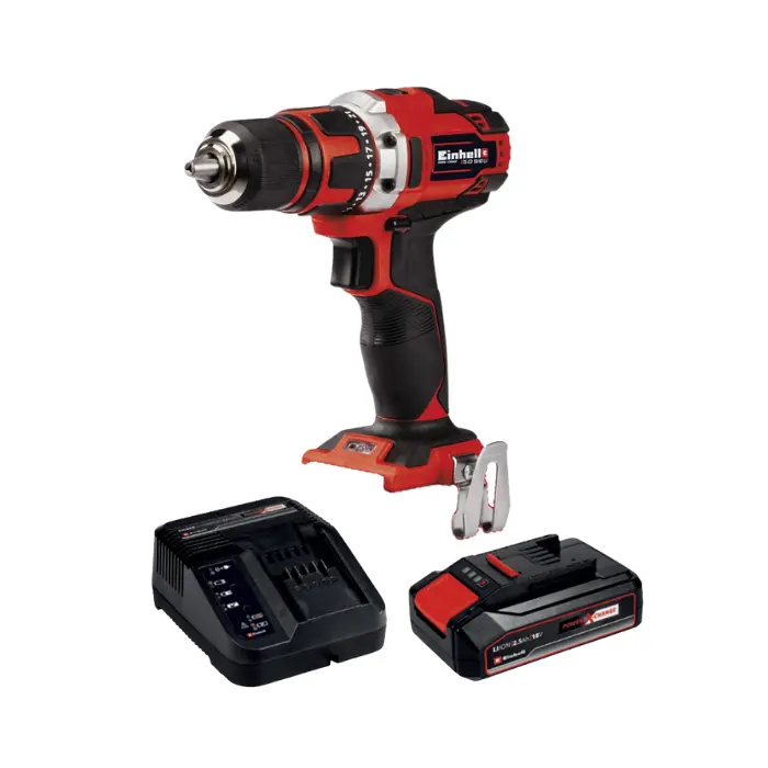 מקדחה 18V | סוללה 2.5AH ומטען | Einhell | 4513925