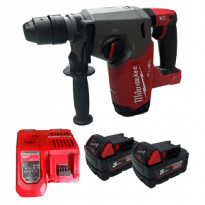 פטישון 18V | שתי סוללות 5HA ומטען | Milwaukee | M18FHX