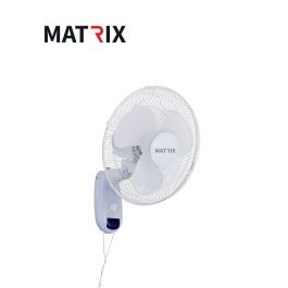 מאוורר 55W קיר חוט משיכה לבן MATRIX