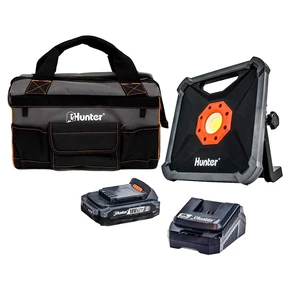 פרוז''קטור לד נטען 18V+סוללה 1.5Ah+מטען HUNTER
