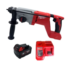 פטישון נטען 2613-20 מילווקי 18V + סוללה 5Ah + מטען