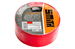 סרט חבלה אדום איכותי 25X48mm מטר | Smith