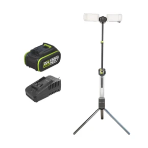 מגדלור 70W עם סטנד + סוללה 4 Ah + מטען WORX