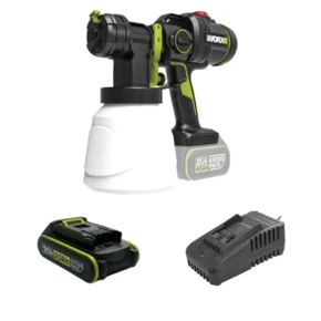 אקדח ריסוס צבע נטען 20V + סוללה 2Ah ומטען WORX