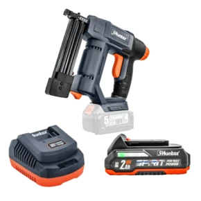 אקדח סיכות ומסמרים עד 32 מ"מ נטען 18V+סוללה 2Ah + מטען