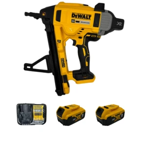 אקדח מסמרים 20V | שתי סוללות 5AH מטען | DeWALT | DCN891