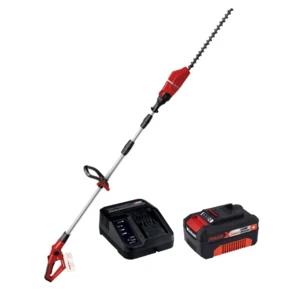 גוזם גדר חי טלסקופי 18V| סוללה 4HA מטען | Einhell | 3410866