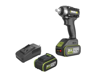 מפתח רטיטה 20V | שתי סוללות 4AH ומטען | WORX | WE272