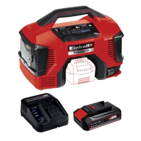 קומפרסור היברידי 18V | סוללה 2.5AH ומטען| Einhell | 4020460
