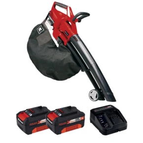 מפוח/שואב/גורס 36V BL |שתי סוללות 4AH ומטען|Einhell|3433600
