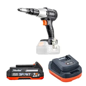 אקדח ניטים 18V | סוללה 2HA ומטען | Hunter | 102704-005