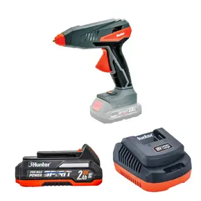 אקדח דבק חם 18V | סוללה 2AH ומטען | Hunter| 100701-007