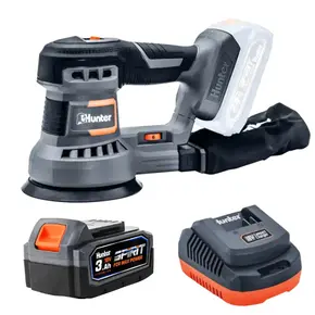 מלטשת 18V | סוללה 3AH ומטען | Hunter | 100502-002