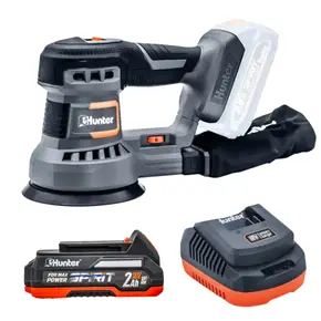 מלטשת 18V | סוללה 2AH ומטען | Hunter | 100502-002