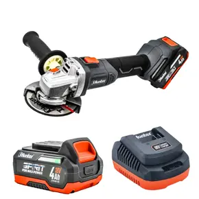 משחזת זווית GEN3 + סוללה 4HA מטען ותיק Hunter