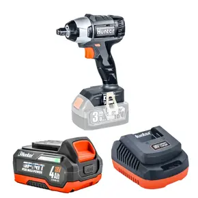 מפתח רטיטה 18V | סוללה 4Ah ומטען | Hunter | 100314-005