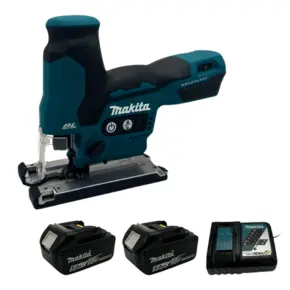 מסור אנכי 18V | שתי סוללות 5Ah מטען | Makita | DJV185