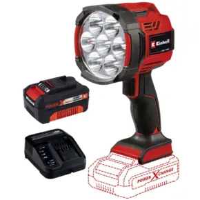 פנס לד 18V | סוללה 4AH ומטען | Einhell | 4514145